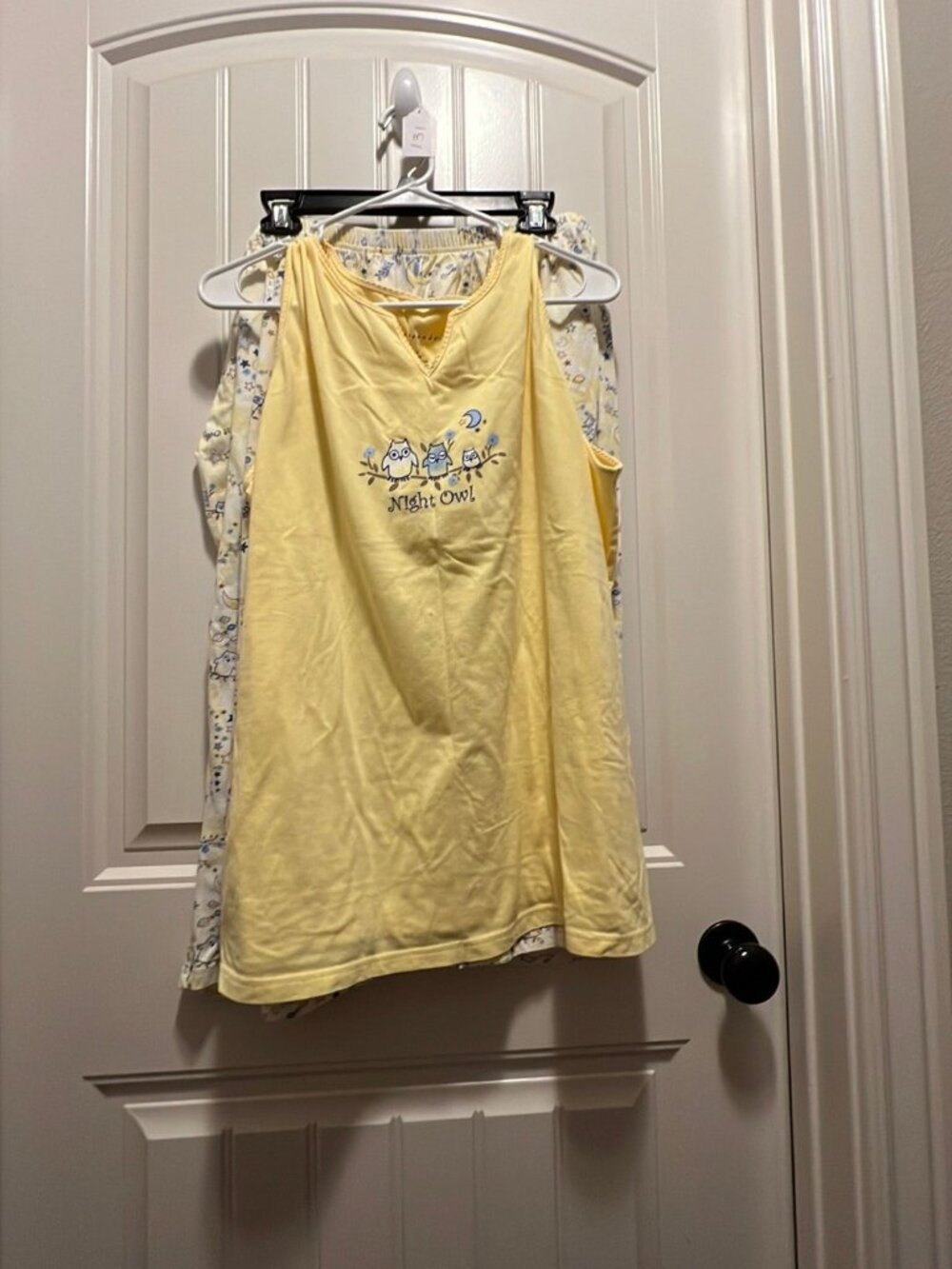 Serenada Yellow Capri Sleep Set Size 1X